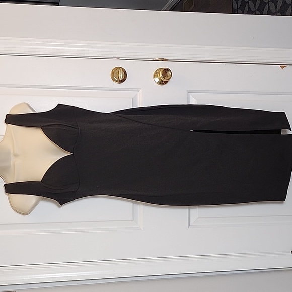 Nasty Gal Dresses & Skirts - Nasty Gal, plunge down midi dress, size 10, NWT